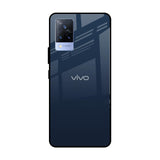 Overshadow Blue Vivo V21 Glass Cases & Covers Online