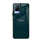 Hunter Green Vivo V21 Glass Cases & Covers Online