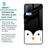 Cute Penguin Glass Case for Vivo V21