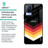 Abstract Arrow Pattern Glass Case For Vivo V21