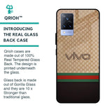 High End Fashion Glass case for Vivo V21