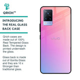 Dusky Iris Glass case for Vivo V21