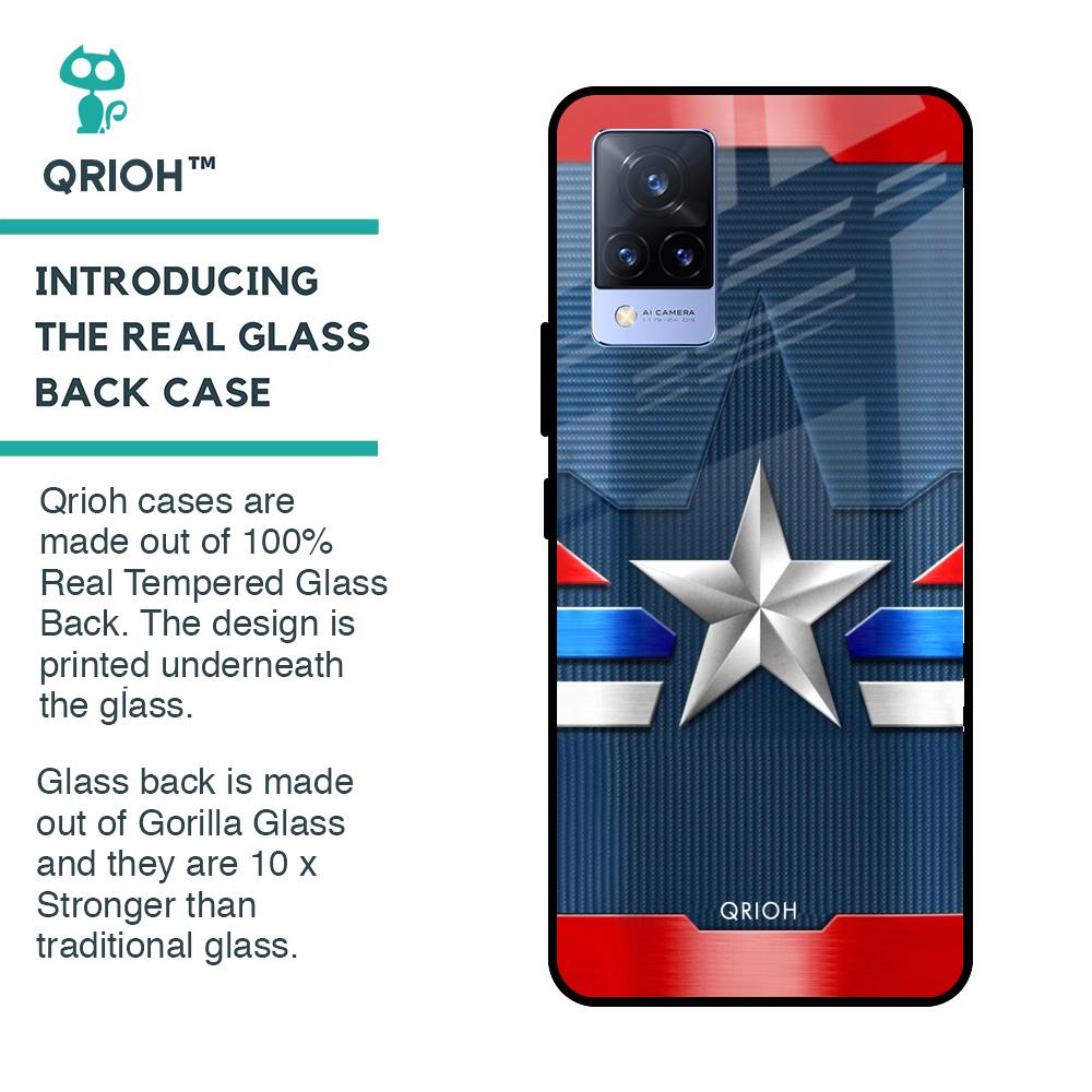Brave Hero Glass Case for Vivo V21