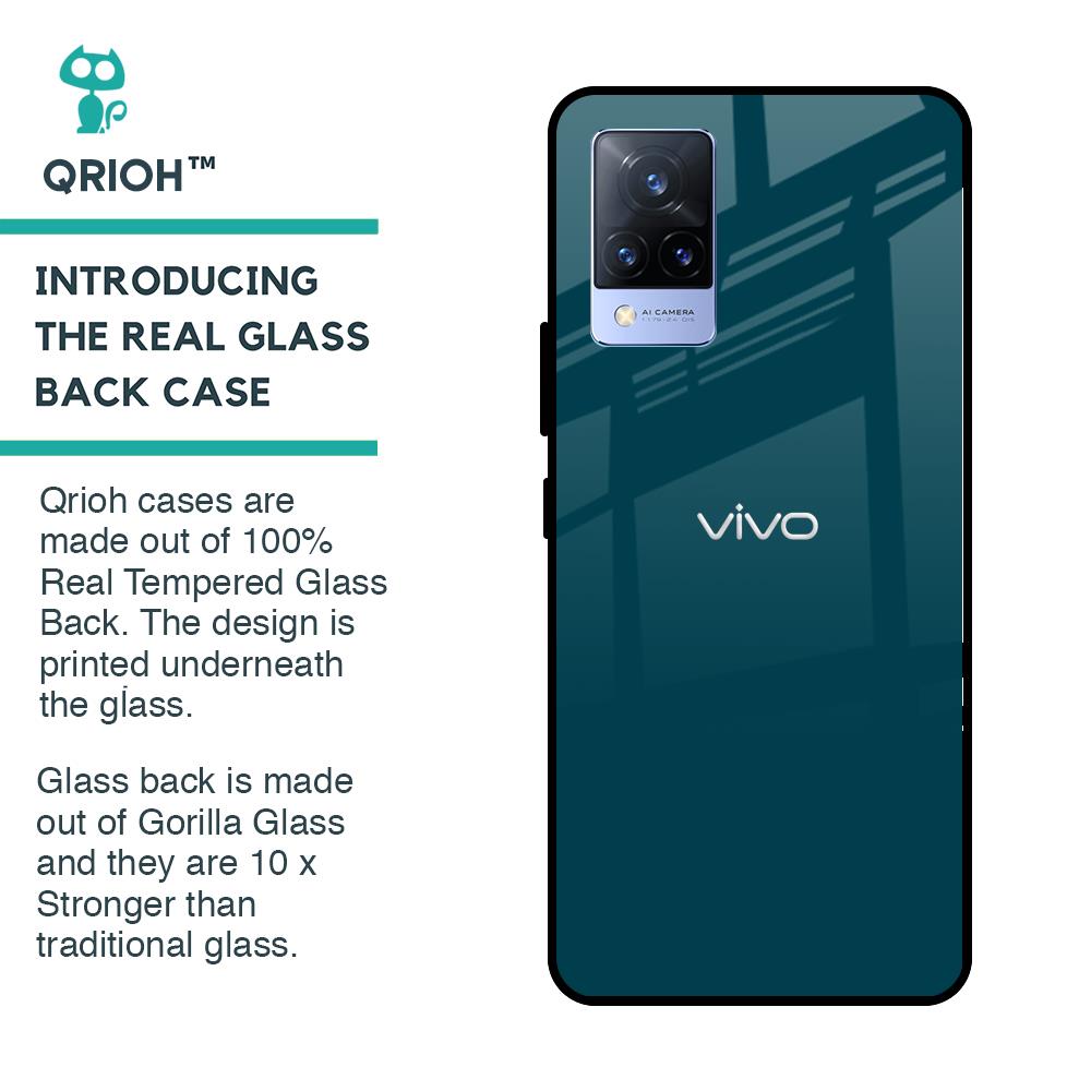Emerald Glass Case for Vivo V21
