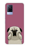 Chubby Dog Vivo V21 Back Cover