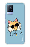 Attitude Cat Vivo V21 Back Cover