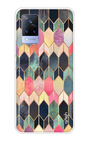 Shimmery Pattern Vivo V21 Back Cover
