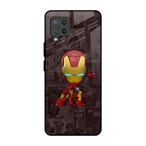 Angry Baby Super Hero Samsung Galaxy M42 Glass Back Cover Online