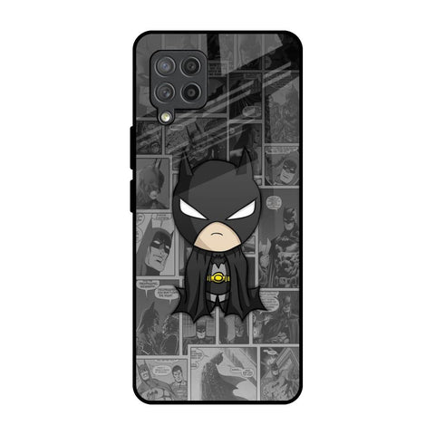 Cartoon Art Samsung Galaxy M42 Glass Back Cover Online