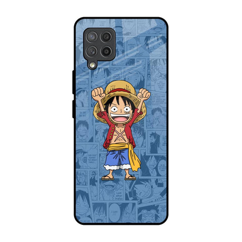 Chubby Anime Samsung Galaxy M42 Glass Back Cover Online