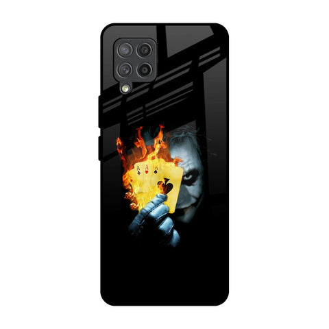 AAA Joker Samsung Galaxy M42 Glass Back Cover Online