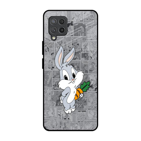 Cute Baby Bunny Samsung Galaxy M42 Glass Back Cover Online