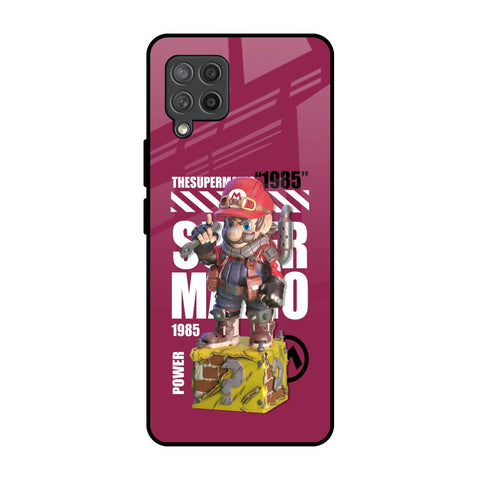 Gangster Hero Samsung Galaxy M42 Glass Back Cover Online