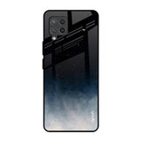 Black Aura Samsung Galaxy M42 Glass Back Cover Online