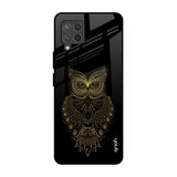 Golden Owl Samsung Galaxy M42 Glass Back Cover Online
