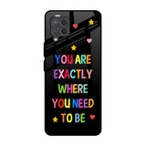 Magical Words Samsung Galaxy M42 Glass Back Cover Online