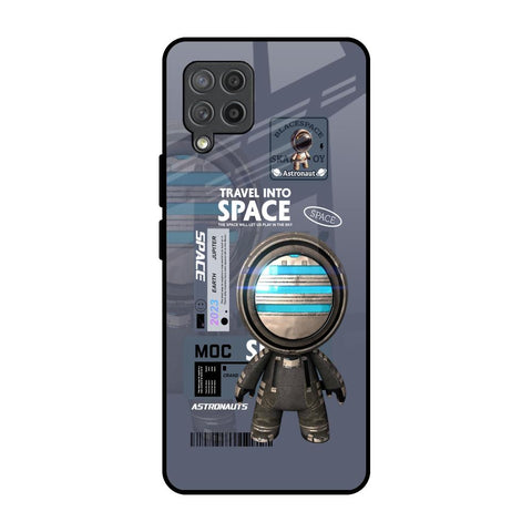 Space Travel Samsung Galaxy M42 Glass Back Cover Online