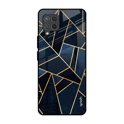 Abstract Tiles Samsung Galaxy M42 Glass Back Cover Online