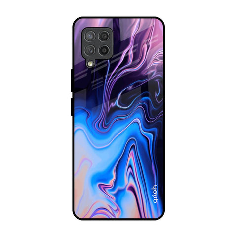Psychic Texture Samsung Galaxy M42 Glass Back Cover Online