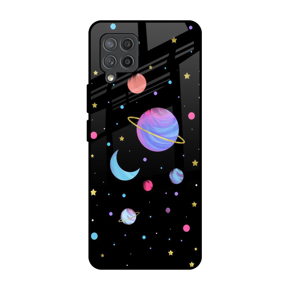 Planet Play Samsung Galaxy M42 Glass Back Cover Online