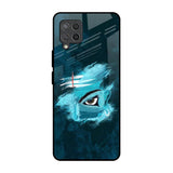 Power Of Trinetra Samsung Galaxy M42 Glass Back Cover Online