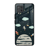 Astronaut Dream Samsung Galaxy M42 Glass Back Cover Online