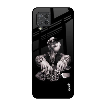 Gambling Problem Samsung Galaxy M42 Glass Back Cover Online