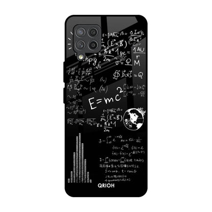 Funny Math Samsung Galaxy M42 Glass Back Cover Online