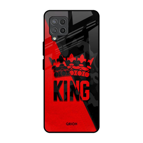 I Am A King Samsung Galaxy M42 Glass Back Cover Online