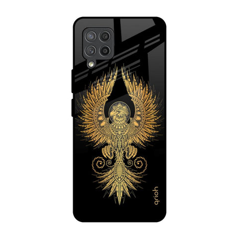 Mythical Phoenix Art Samsung Galaxy M42 Glass Back Cover Online