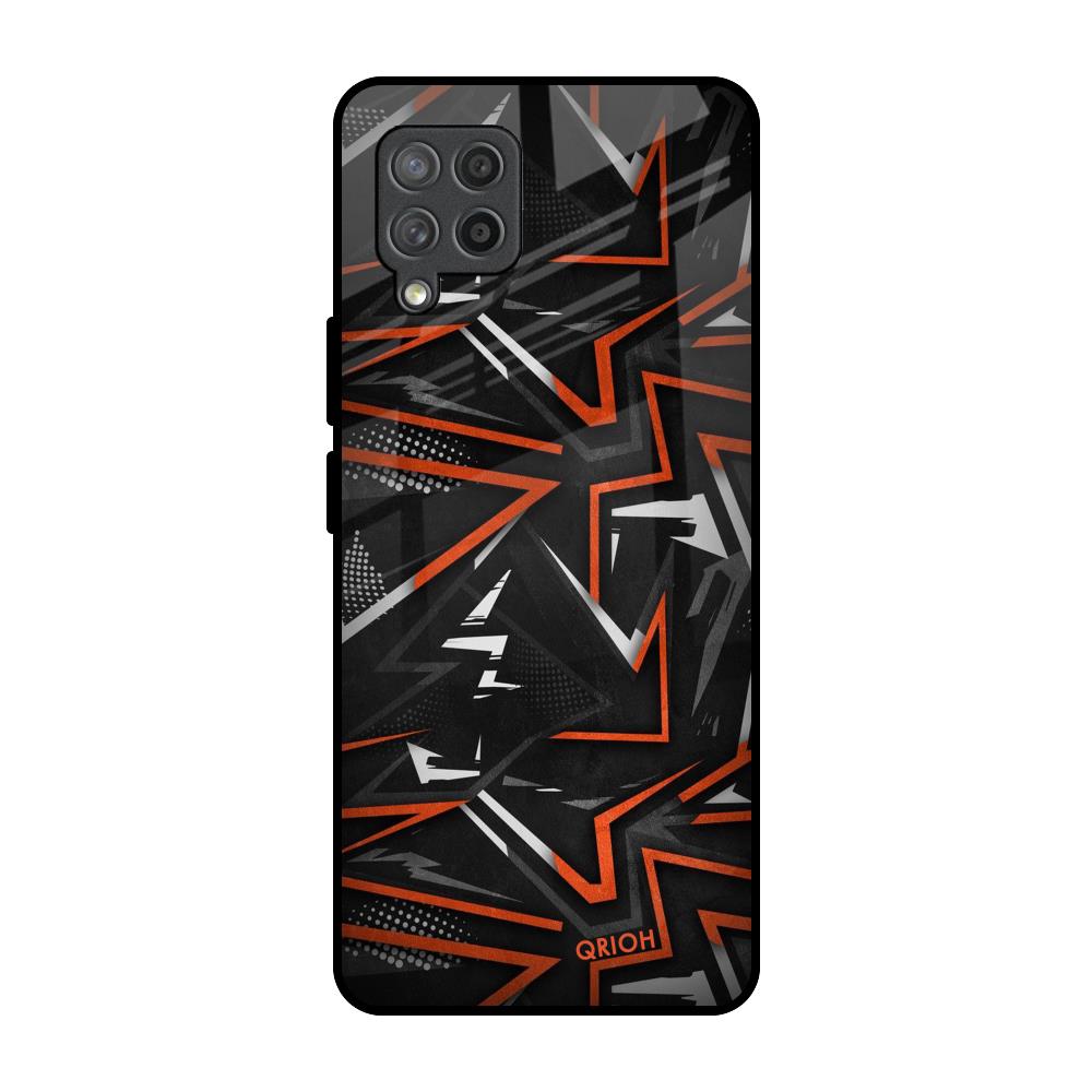 Vector Art Samsung Galaxy M42 Glass Back Cover Online