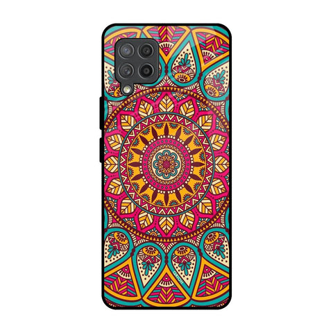 Elegant Mandala Samsung Galaxy M42 Glass Back Cover Online