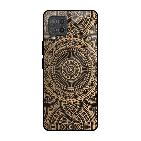 Luxury Mandala Samsung Galaxy M42 Glass Back Cover Online