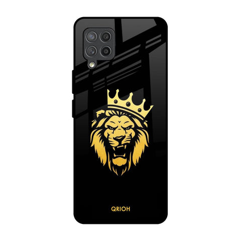 Lion The King Samsung Galaxy M42 Glass Back Cover Online