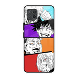 Anime Sketch Samsung Galaxy M42 Glass Back Cover Online