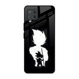 Monochrome Goku Samsung Galaxy M42 Glass Back Cover Online