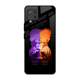Minimalist Anime Samsung Galaxy M42 Glass Back Cover Online