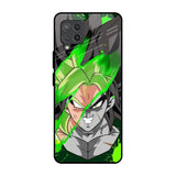 Anime Green Splash Samsung Galaxy M42 Glass Back Cover Online