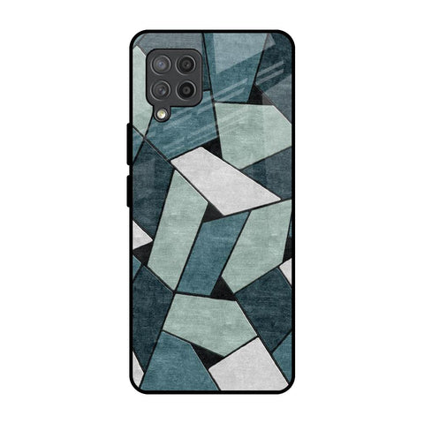 Abstact Tiles Samsung Galaxy M42 Glass Back Cover Online