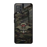 Army Warrior Samsung Galaxy M42 Glass Back Cover Online