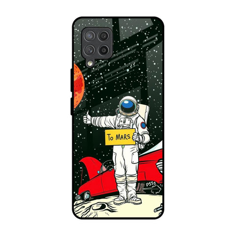 Astronaut on Mars Samsung Galaxy M42 Glass Back Cover Online