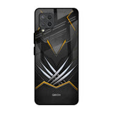 Black Warrior Samsung Galaxy M42 Glass Back Cover Online