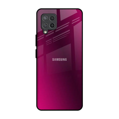 Pink Burst Samsung Galaxy M42 Glass Back Cover Online