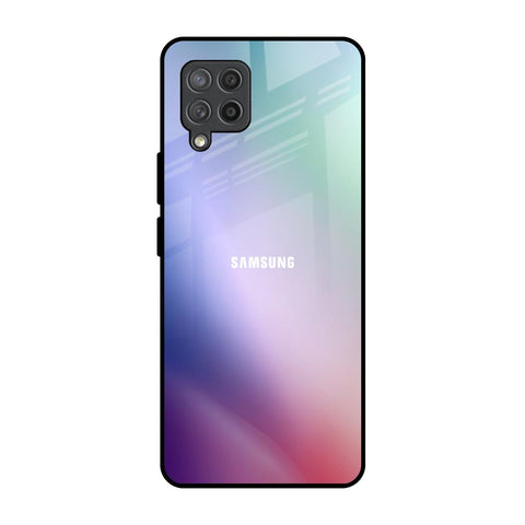 Abstract Holographic Samsung Galaxy M42 Glass Back Cover Online