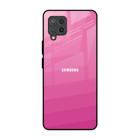 Pink Ribbon Caddy Samsung Galaxy M42 Glass Back Cover Online