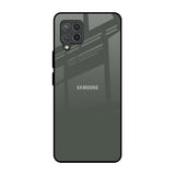 Charcoal Samsung Galaxy M42 Glass Back Cover Online
