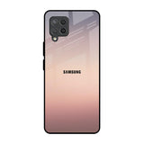 Golden Mauve Samsung Galaxy M42 Glass Back Cover Online