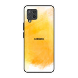 Rustic Orange Samsung Galaxy M42 Glass Back Cover Online