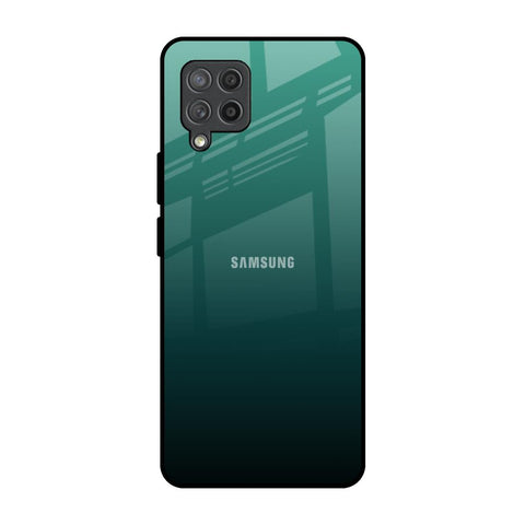 Palm Green Samsung Galaxy M42 Glass Back Cover Online
