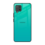 Cuba Blue Samsung Galaxy M42 Glass Back Cover Online